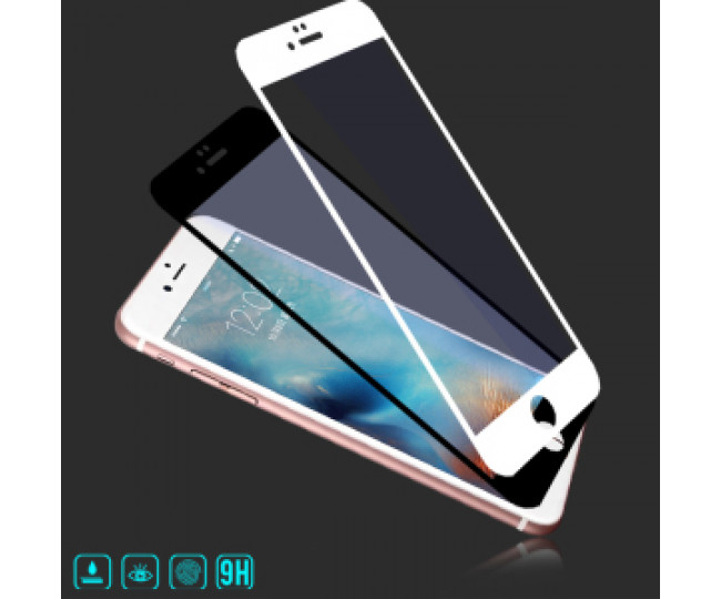 Защитное стекло Baseus 3D Silk Screen для iPhone 7 Plus White